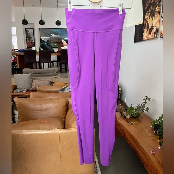 Lululemon Fast and Free High-Rise Tight 25” *Pockets - Picture 4 of 5